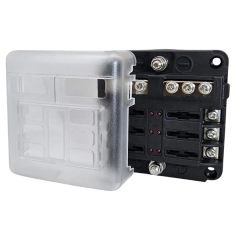 IC-276B-6 SİGORTA KUTUSU 6'LI İKAZ IŞIKLI ŞASE BARELİ