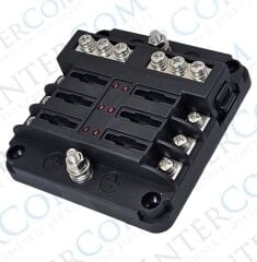 IC-276B-6 SİGORTA KUTUSU 6'LI İKAZ IŞIKLI ŞASE BARELİ