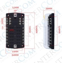 IC-276C-12 SİGORTA BLOĞU 12'Lİ