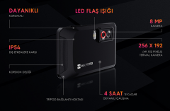 HIKMICRO Pocket2+ML Makro Lensli 2'si Bir Arada Termal Kamera