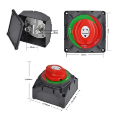 IC-275D-1 AKÜ ŞALTERİ 500A 2P ON-OFF