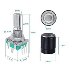 EC11 Rotary Enkoder Pot Başlığı