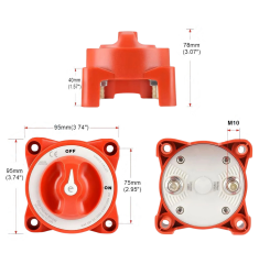 IC-275E-1 AKÜ ŞALTERİ 350A 2P ON-OFF