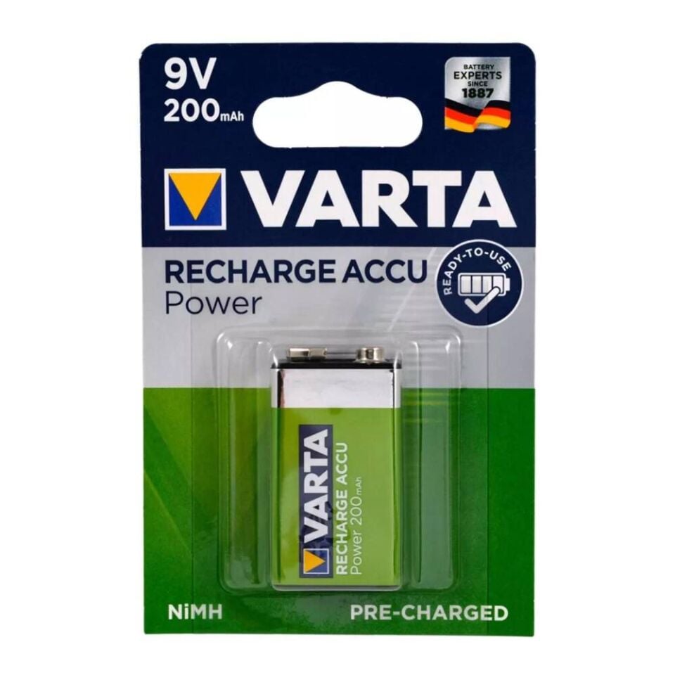 Varta Recharge Accu Power 9V 200mAh