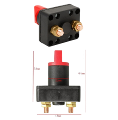 IC-275G-2 AKÜ ŞALTERİ GÖMME TİP 50A 2P ON-OFF