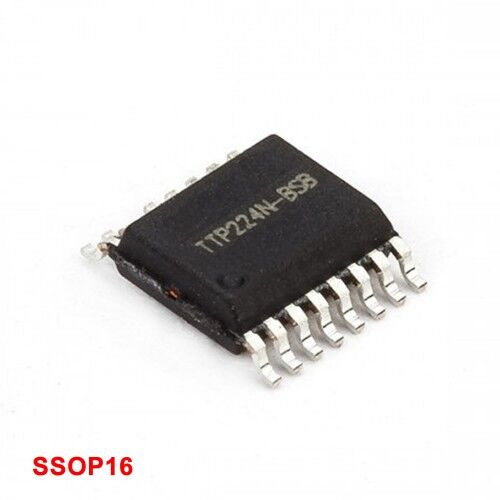 TTP224N-BSB 4 Buton Dokunmatik Sensör Entegresi