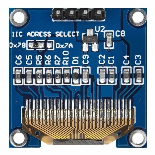 0.96 Inch Sarı Mavi Oled Modül