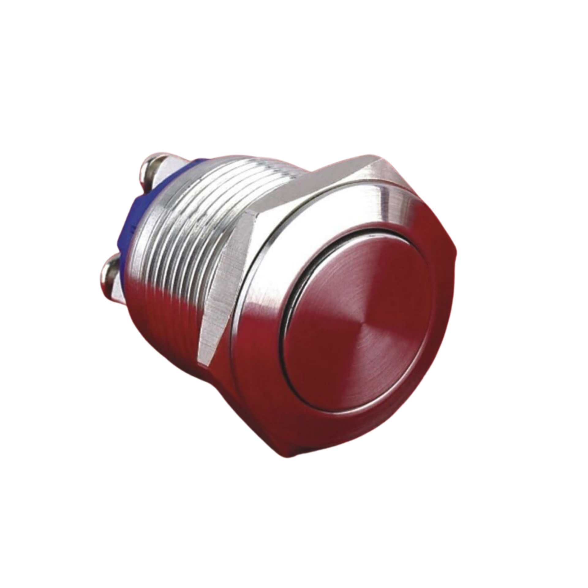 NO98 GQ19F-10-N 19mm Metal Buton Yaylı Düz IP65