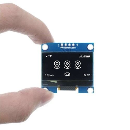 1.3 IIC Oled Lcd Beyaz