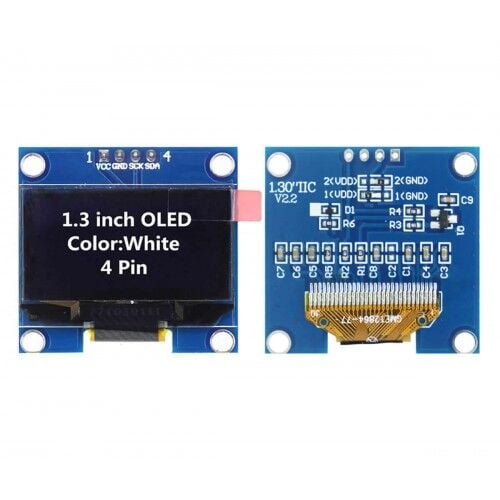 1.3 IIC Oled Lcd Beyaz