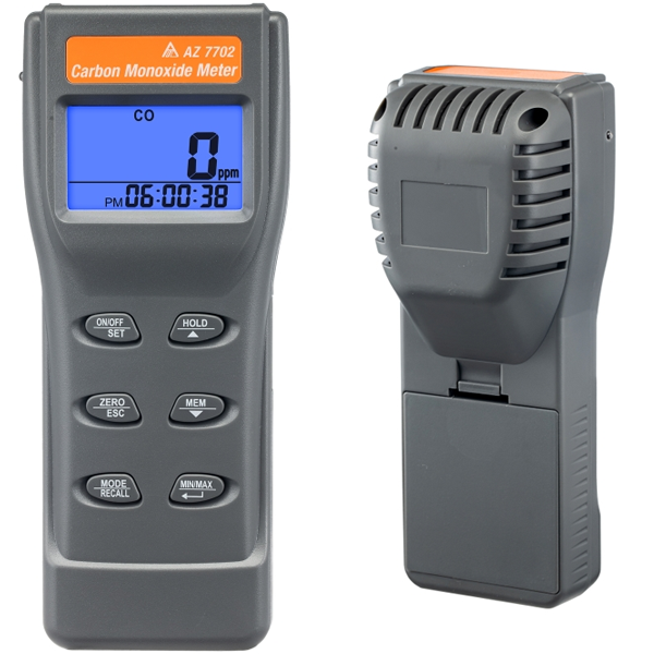 AZ 7702 Yüksek Hassasiyetli Profesyonel Karbonmonoksit CO Ölçer