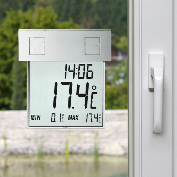 TFA 30.1035 Vision Solar Işıklı Dış Pencere Termometresi