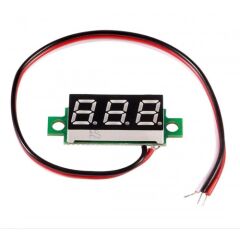 Voltmetre 0.28' 0-100V Mavi