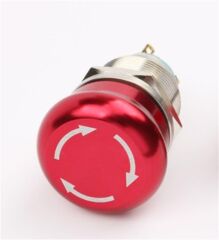 D96 19mm Metal Acil-stop 1NO/1NC