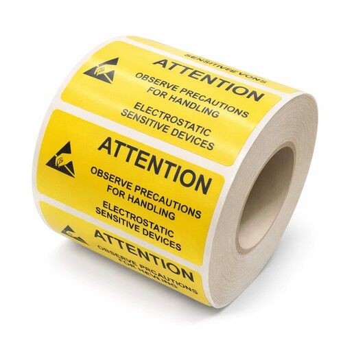 Antistatik Rulo Yapışkanlı Etiket Sticker