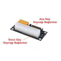 2 ATX Güç Kaynağı Birleştirici