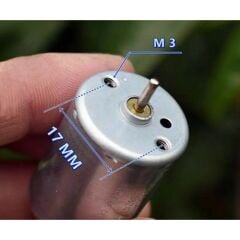 RK-370CA Çift Mil DC Motor