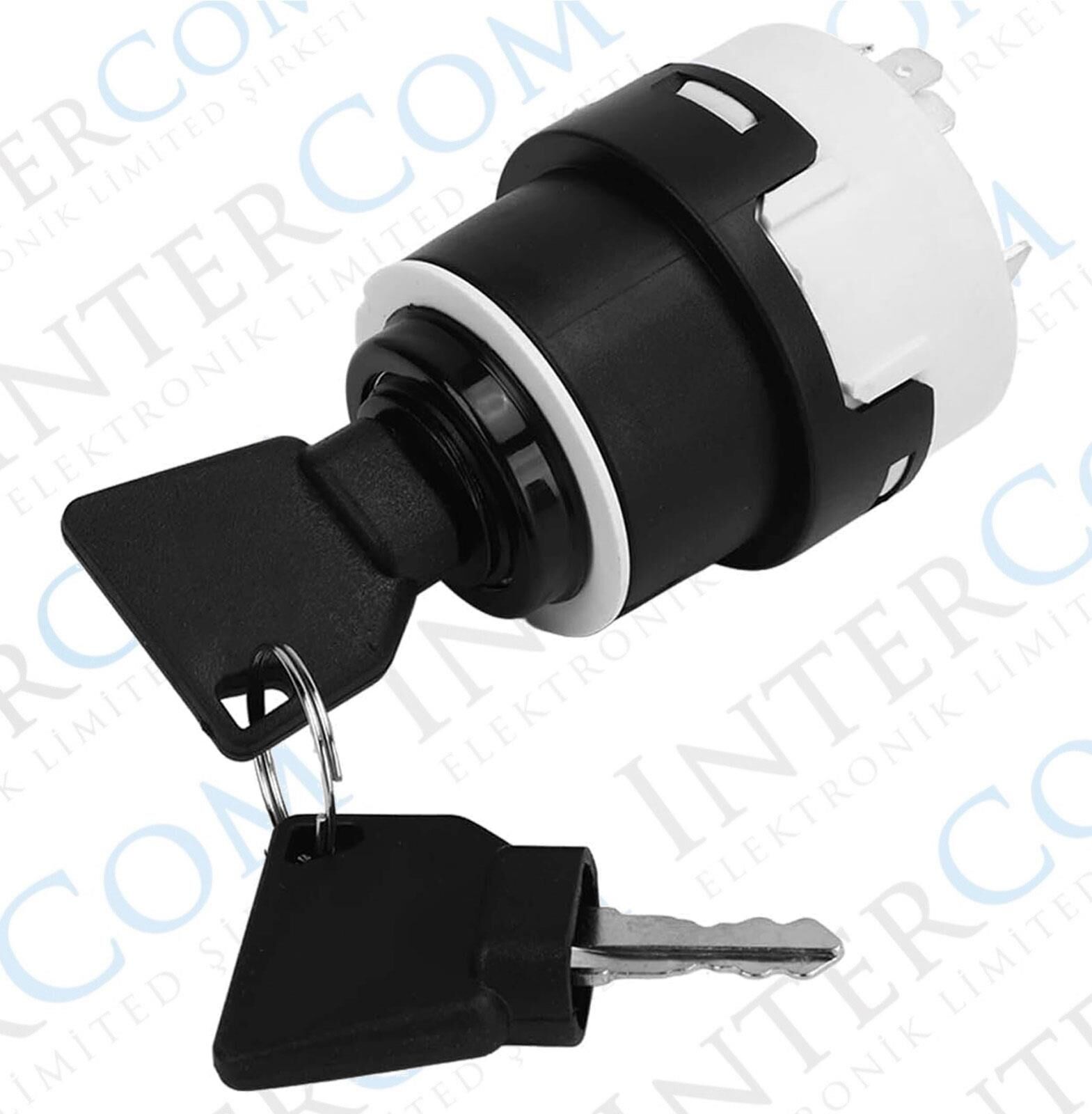 IC195M-2 ATEŞLEME ANAHTARI 5 POZİSYON 11P ON-OFF - SU GEÇİRMEZ KILIFLI