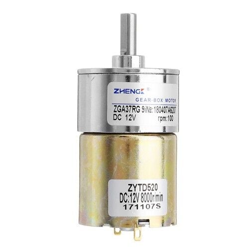 ZGA37RG DC Motor 12V 100Rpm