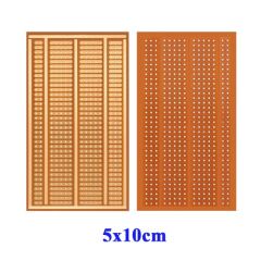 5x10cm Pertinaks Pcb