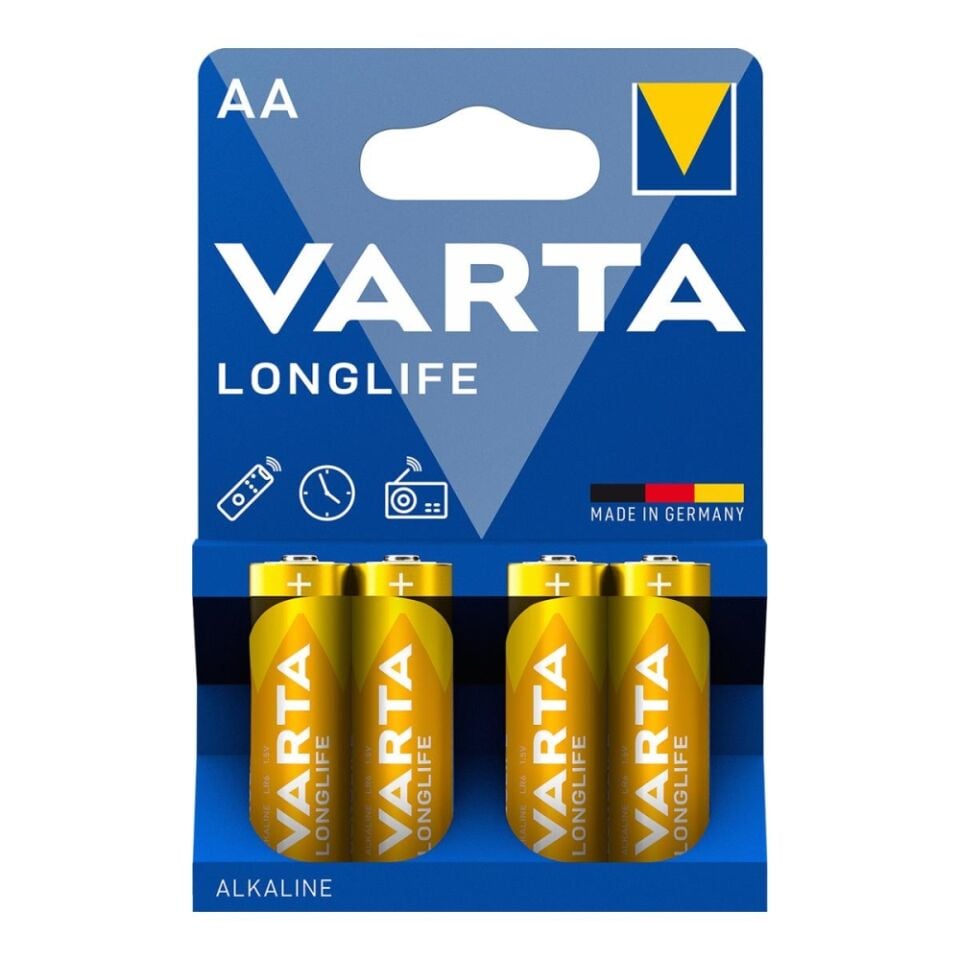 Varta Longlife 4 AA 4'lü