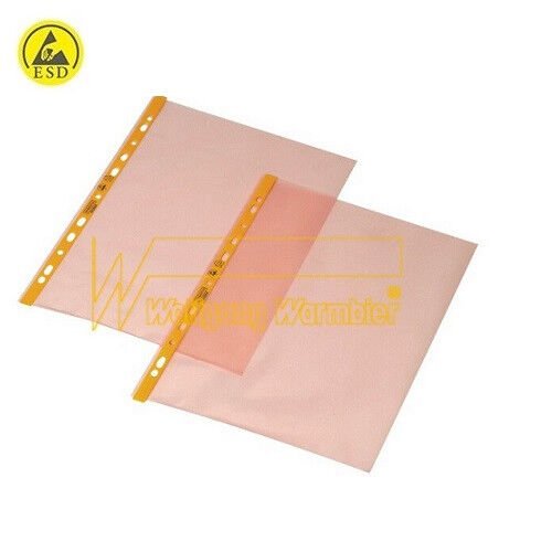 Antistatik ESD A4 Şeffaf Dosya-Föy