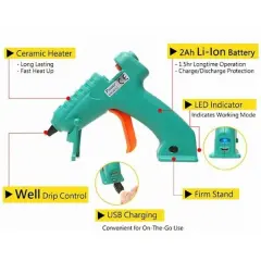 Proskit GK-361U 8W Usb Şarjlı Silikon Tabancası