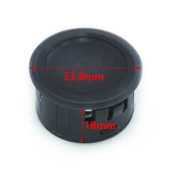 4-100V Dc Voltmetre Kırmızı Yuvarlak