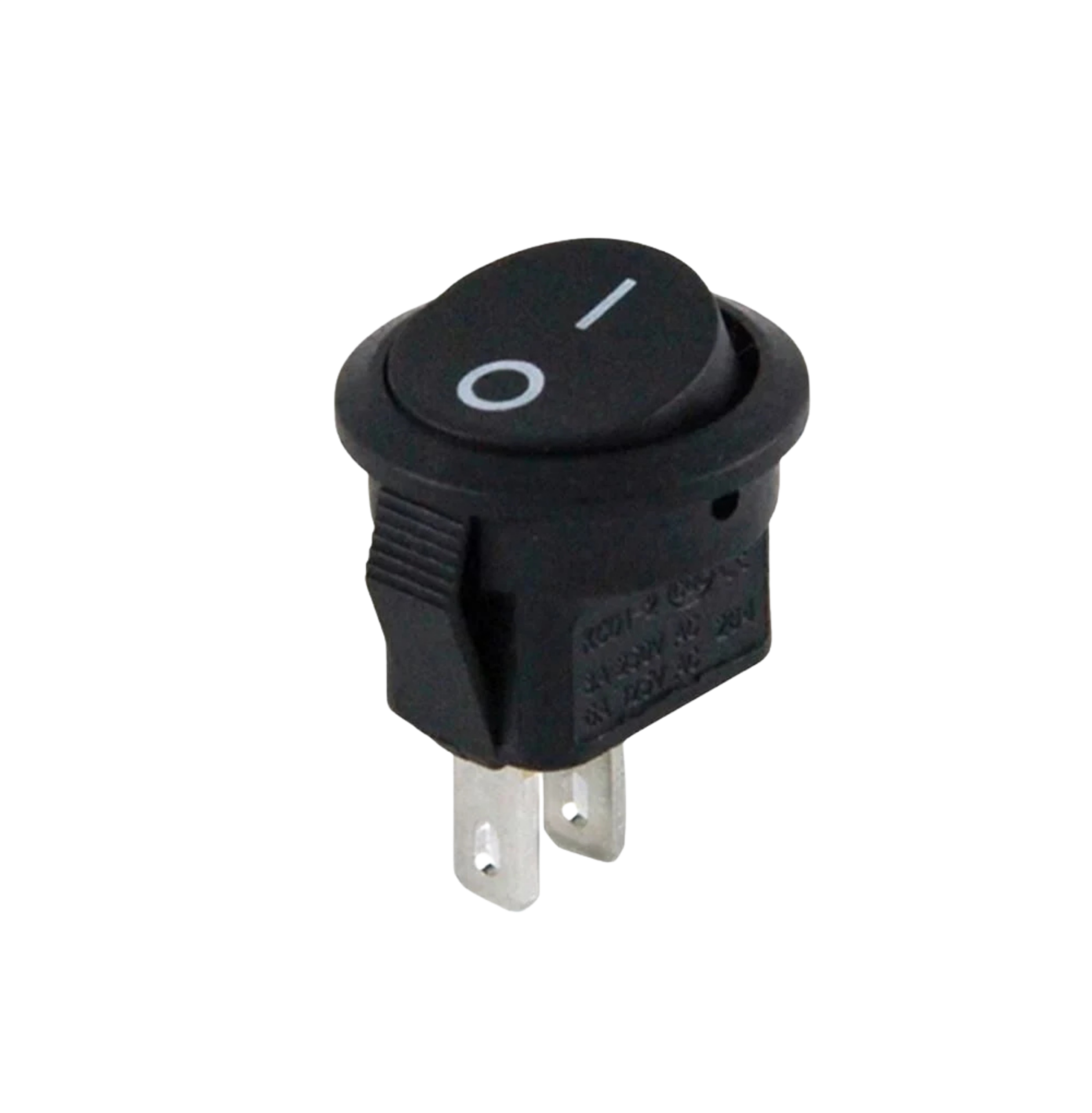 IC-134E Mini Yuvarlak Anahtar Işıksız ON-OFF 2P