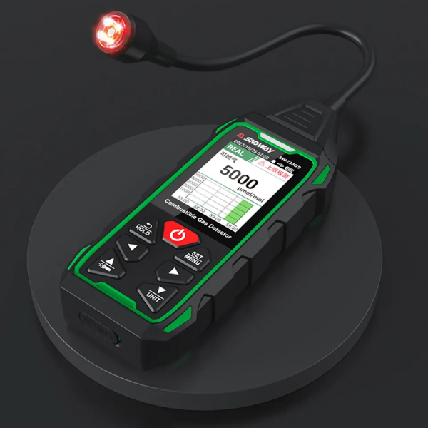 Sndway SW-733GS Hassas Yanıcı Gaz Dedektörü | PPM ve LEL Ölçer