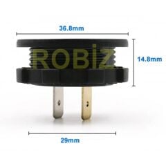 DC Voltmetre 48V Yuvarlak