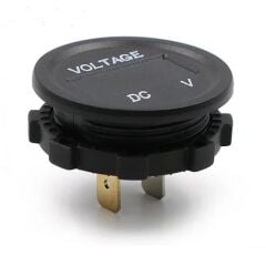 DC Voltmetre 48V Yuvarlak