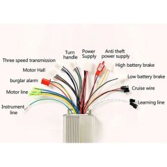 350W Fırçasız DC Motor Sürücü