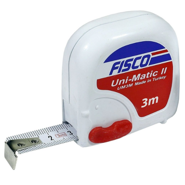 Fisco Uni-Matic II UM3M 3 Metre Şerit Metre