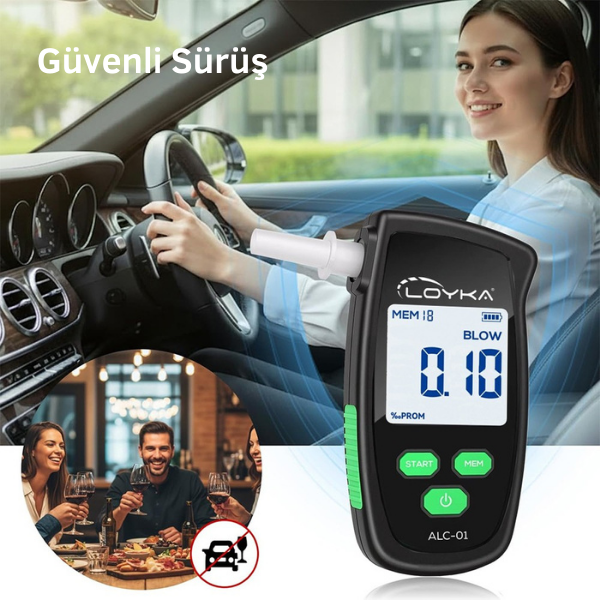 Loyka ALC-01 Dijital Alkolmetre
