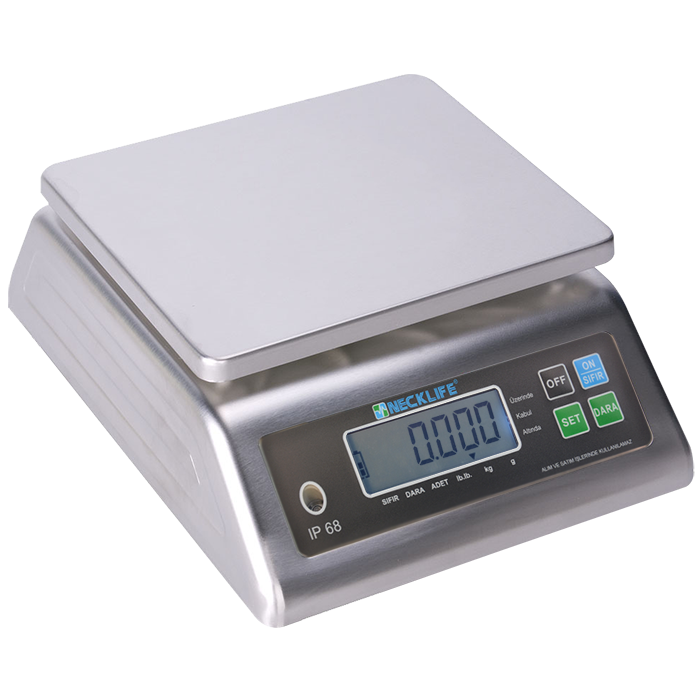 AGT S2 Dijital Paslanmaz Terazi 6KG | 1GR