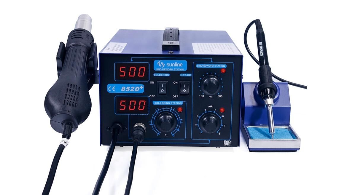 Sunline 852D+ Sıcak Hava ve Lehimleme İstasyonu