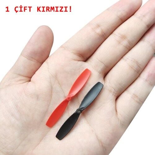 55mm Pervane 1 Çift Kırmızı