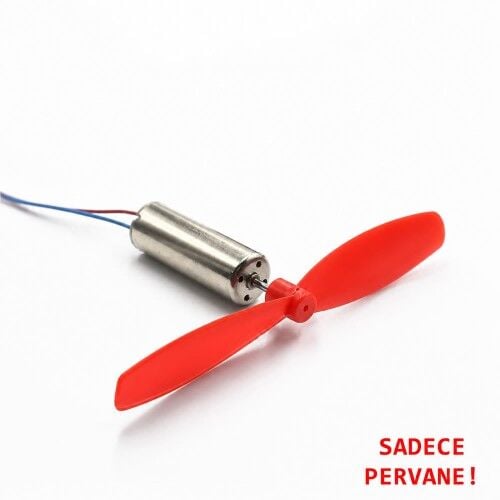 55mm Pervane 1 Çift Kırmızı