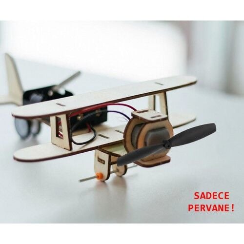 55mm Pervane 1 Çift Siyah