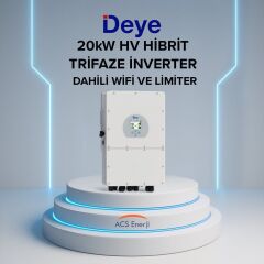 20Kw Hibrit Trifaze İnverter Hv