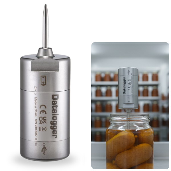 AZ 88170 Yüksek Sıcaklık Datalogger Cihazı - Otoklav Sıcaklık Kaydedici