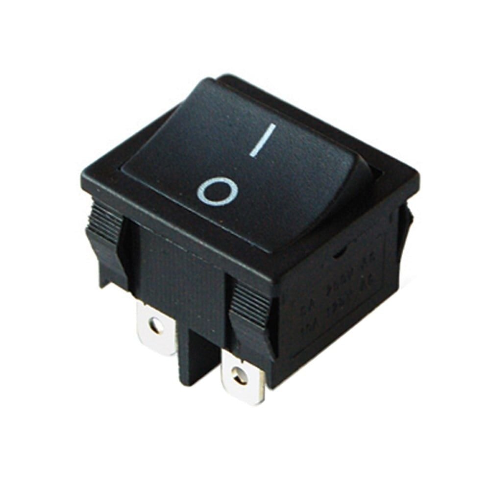 IC-128 Orta Boy Işıksız Anahtar Yaylı OFF-MOM 4P