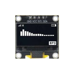 0.96 Inch Sarı Oled Lcd Modül