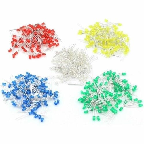 500 Adet 5mm Led Seti Kutulu