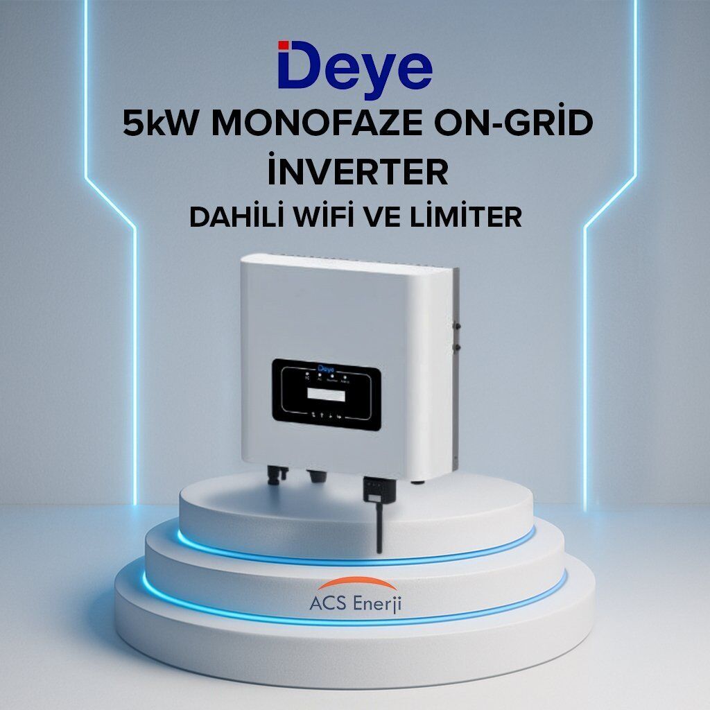 5Kw On-Grid Monofaze İnverter