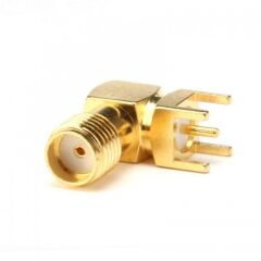 SMA PCB Tip Soket 90 Derece SMA-KWE