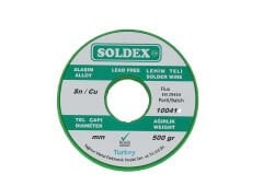 Soldex 0.75mm 500Gr Kurşunsuz Lehim Teli
