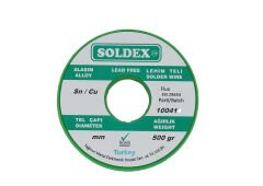 Soldex 0.75mm 500Gr Kurşunsuz Lehim Teli