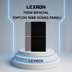 Topcon Bıfacıal 750W Half-Cut Güneş Paneli